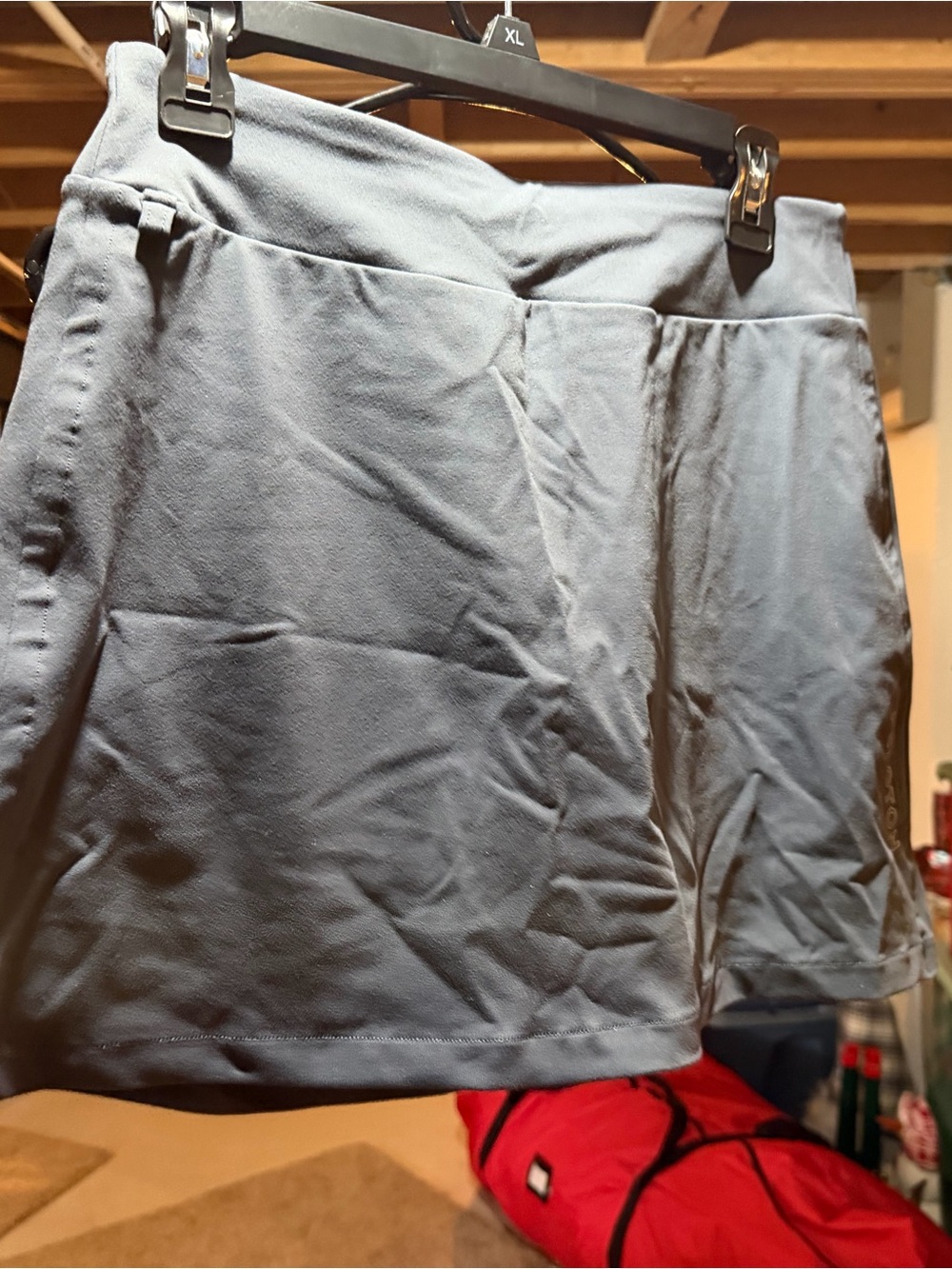 Light Gray Peloton Athletic Skort